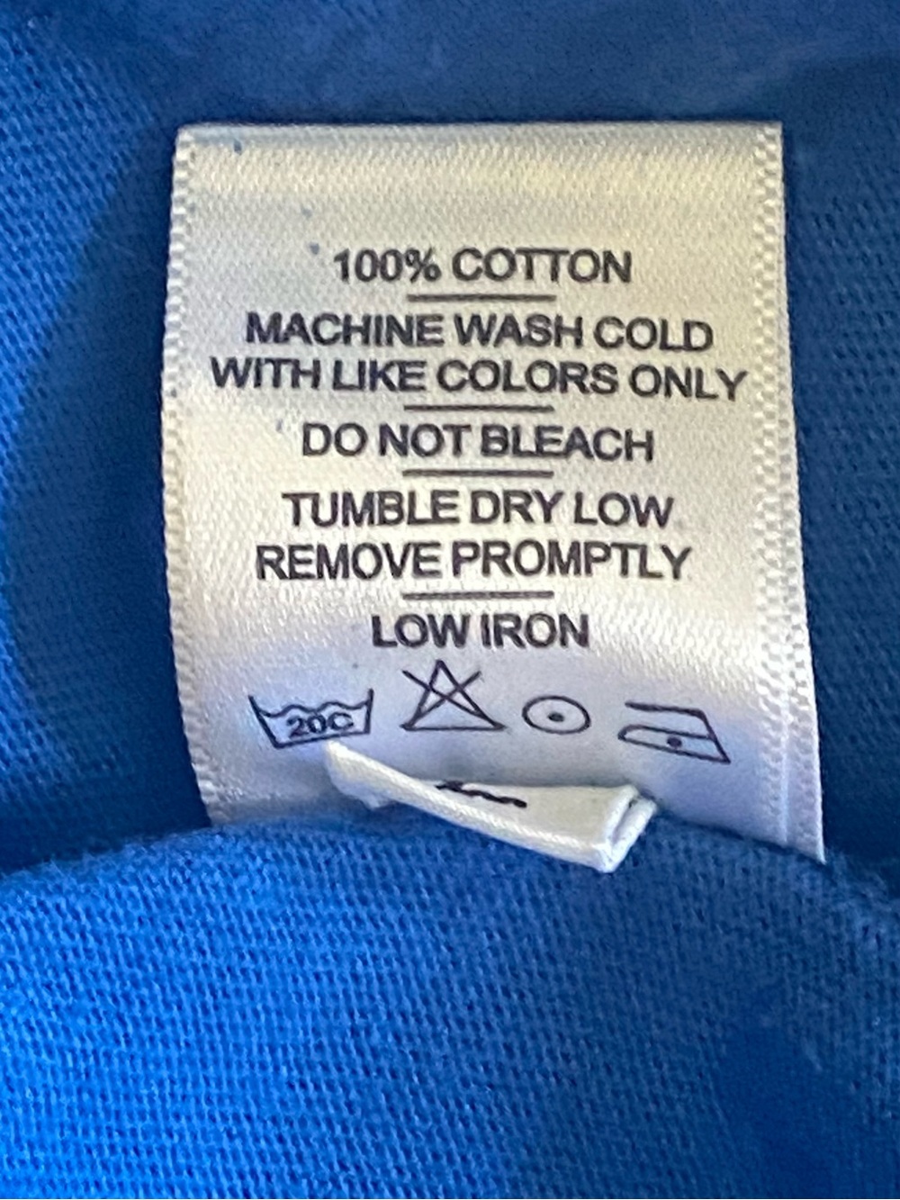 AMERICAN GIANT MIDI TEE DRESS IN ESSENTIAL BLUE SIZE LARGE - Picture 4 of 5